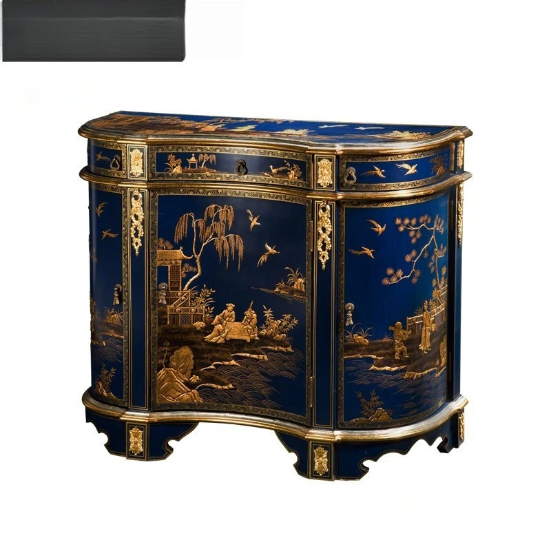 Power Tools Names - European Chinese style retro navy blue