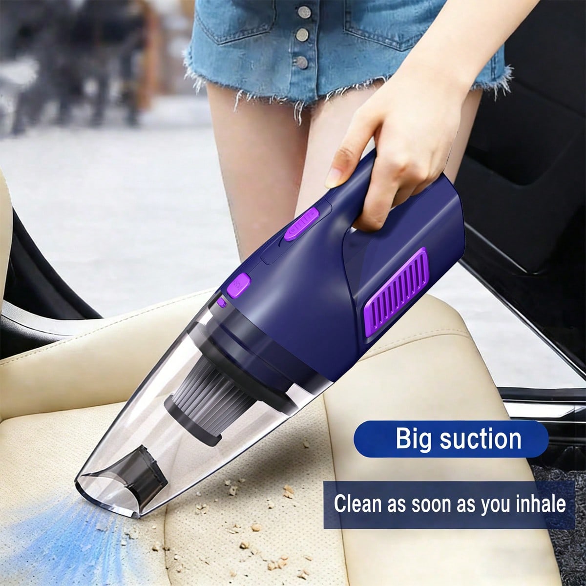 Power Tools Hand Held - CascadeVac Handheld Car Vacuum Cleaner, Strong