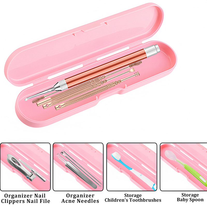 Power Tools Storage - 1/8 Pcs Portable Rectangle Nail Art