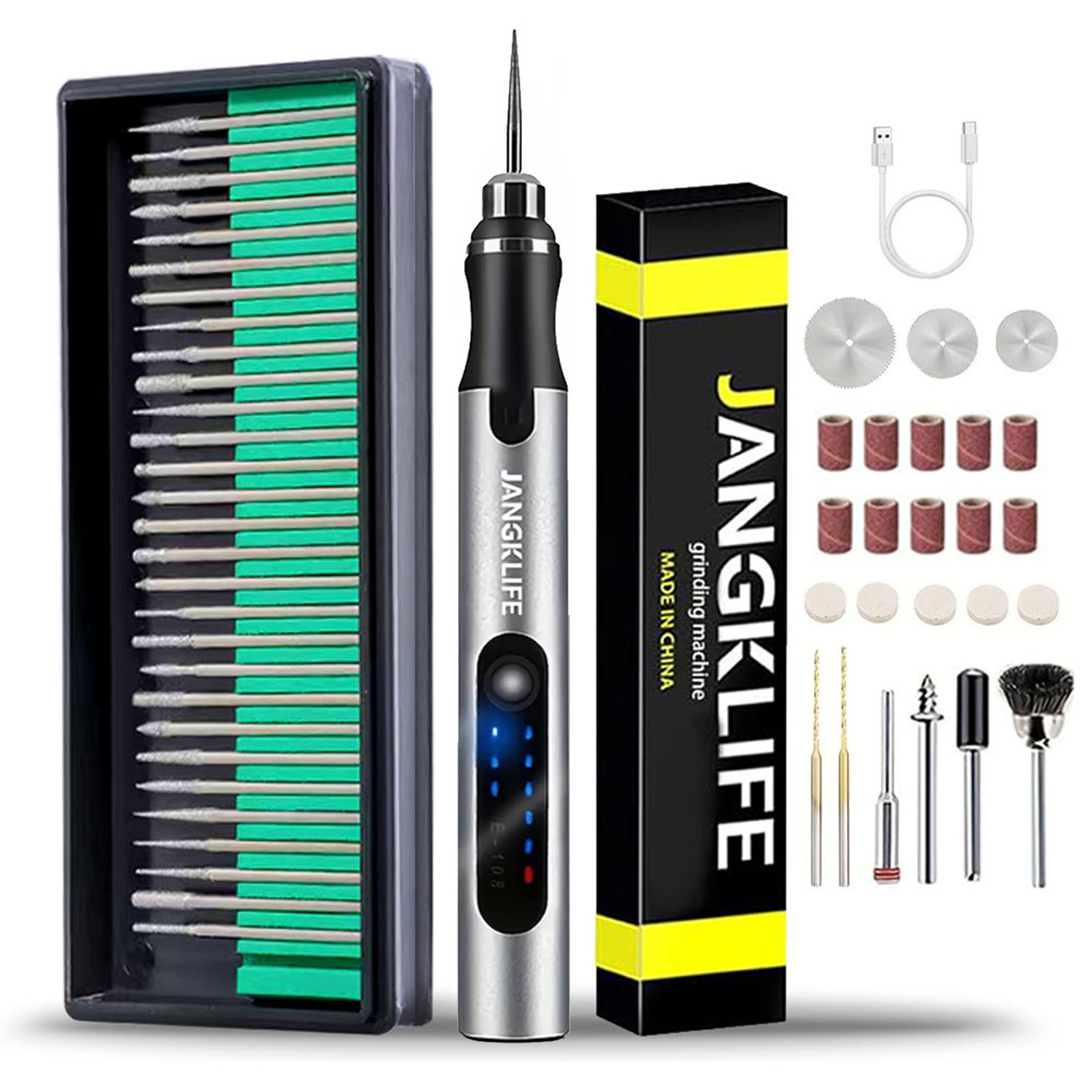 JANGKLIFE USB Cordless Rotary  - Power Tools Makita Set 评论和价格
