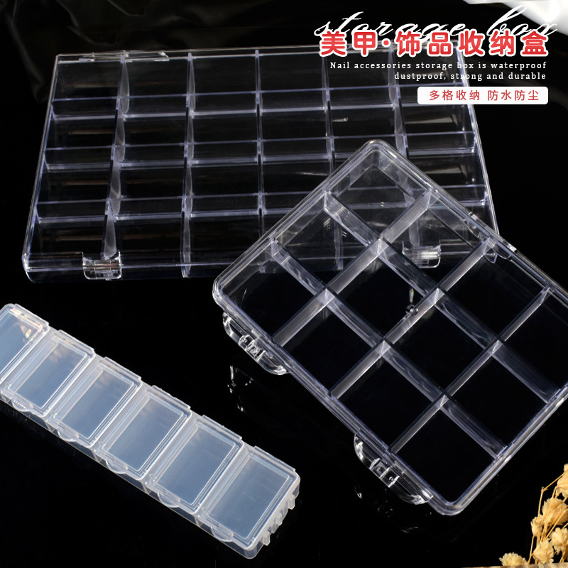 6/12/24grids Empty Clear Plast - Power Tools Storage 评论和价格