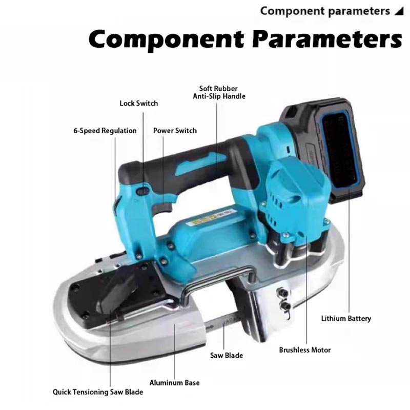 490W Portable Brushless Band S - Power Tools Hand Held 评论和价格