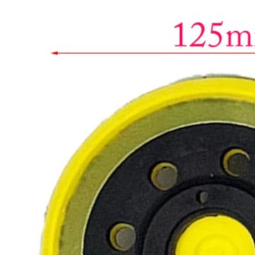 5 Inch 8 Hole Polyurethane Bac - Power Tools Yellow And Black 评论和价格