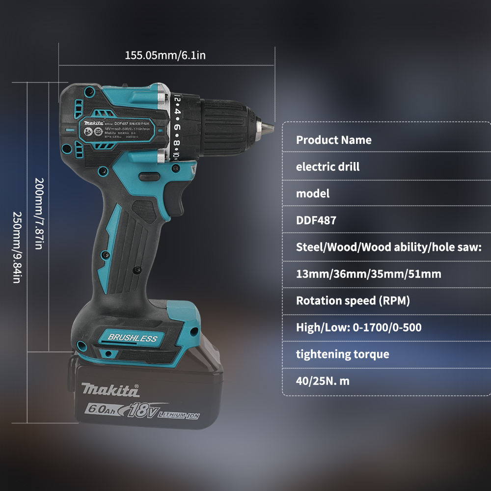 18V Brushless Cordless Drill 4 - Einhell Power X Tools 评论和价格