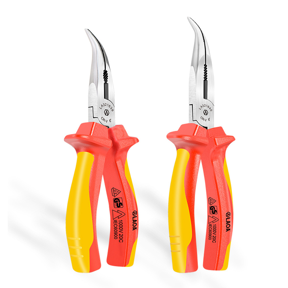 Insulated Curved Needle Nose P - Power Tools Germany 评论和价格
