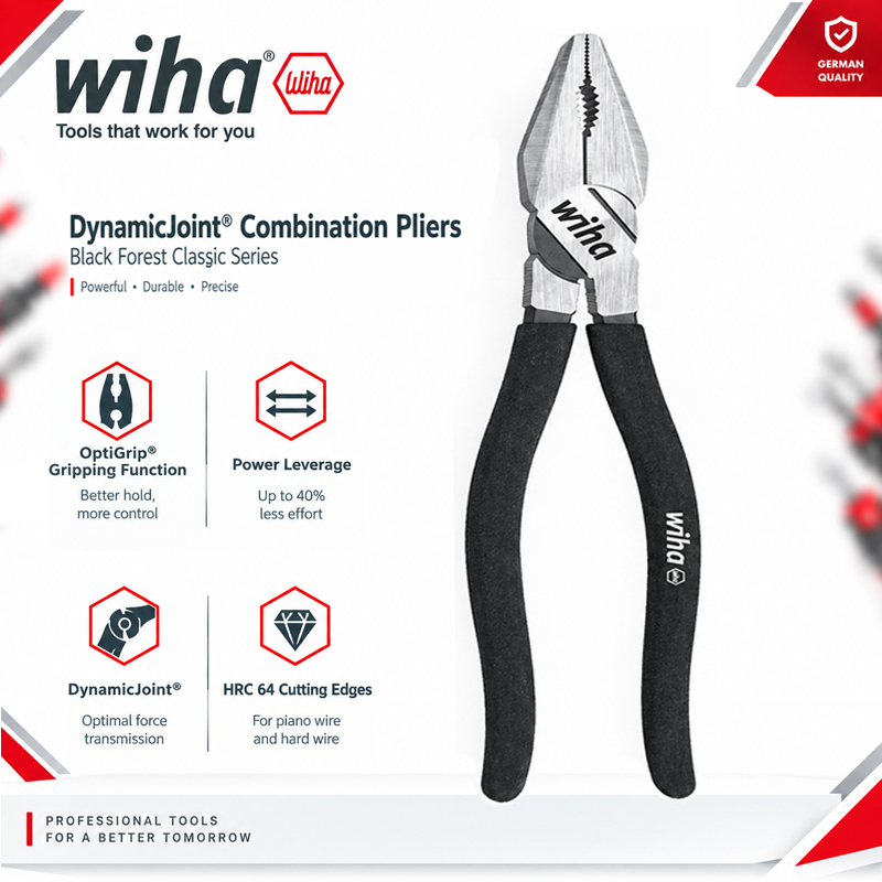 Wiha 45838 DynamicJoint® Black - Power Tools Germany 评论和价格