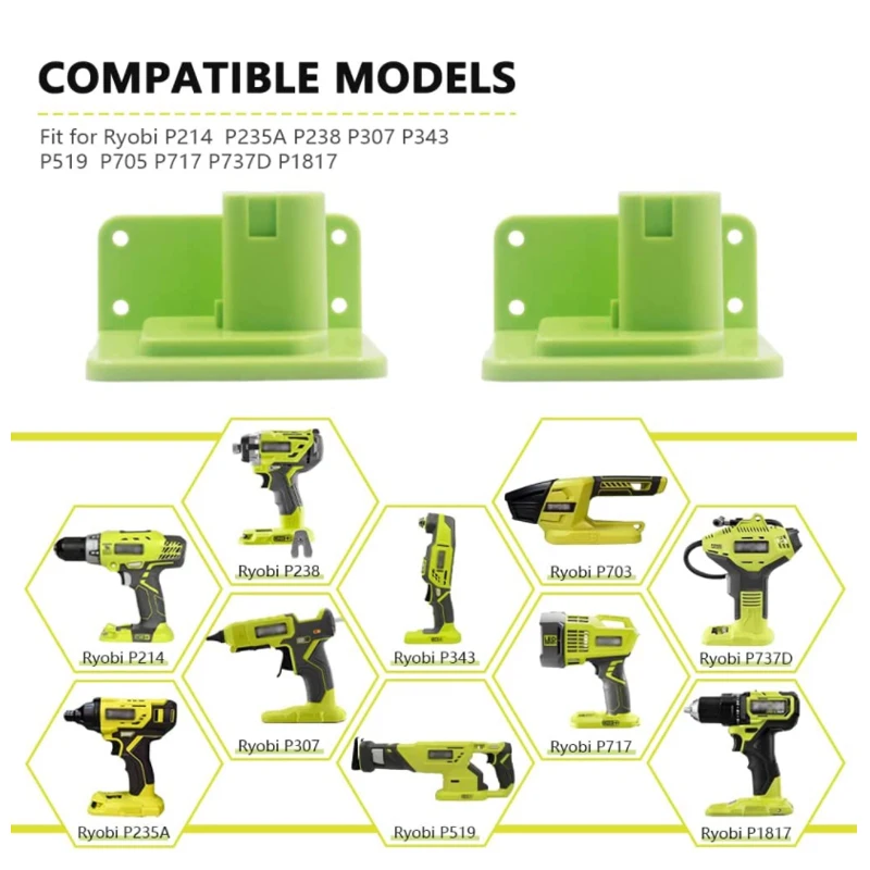 For Ryobi Holder 12V-18V Batte - Power Tools Book 评论和价格