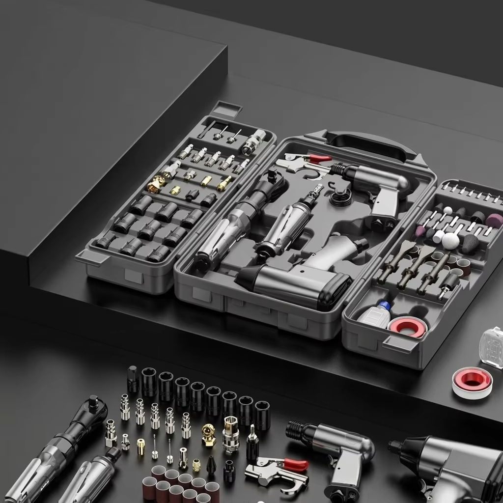 71-Piece Heavy-Duty Pneumatic  - Power Tools Hand Held 评论和价格