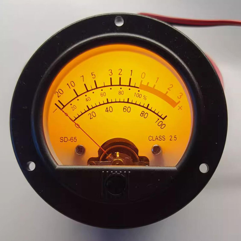 Retro dial meter vu instrument - Power Tools Yellow And Black 评论和价格
