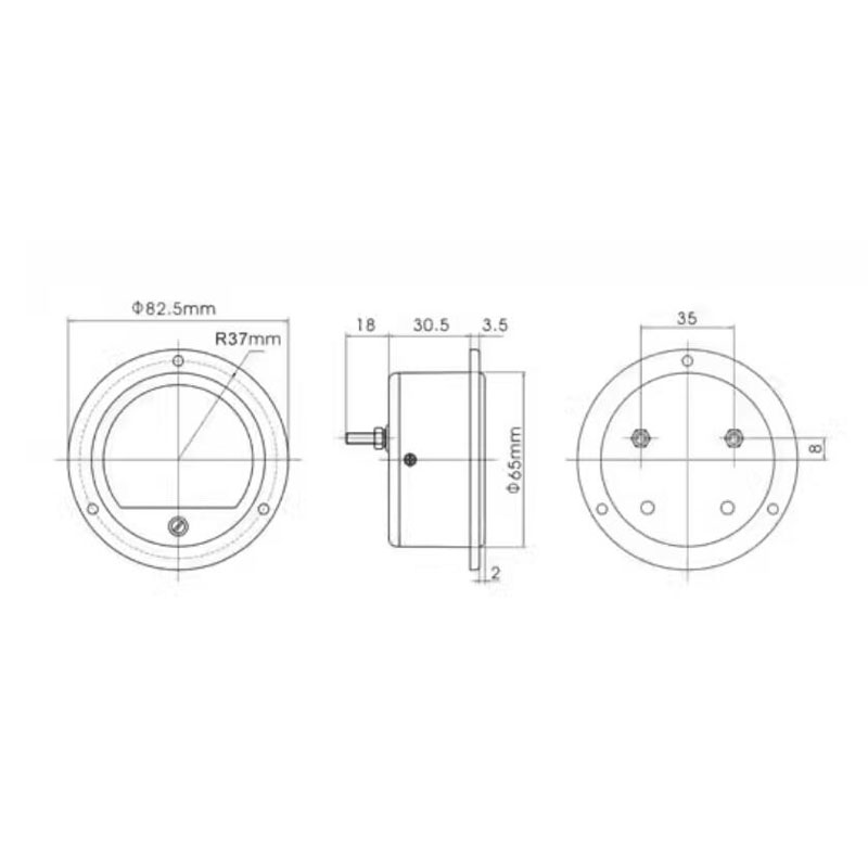 Retro dial meter vu instrument - Power Tools Yellow And Black 评论和价格