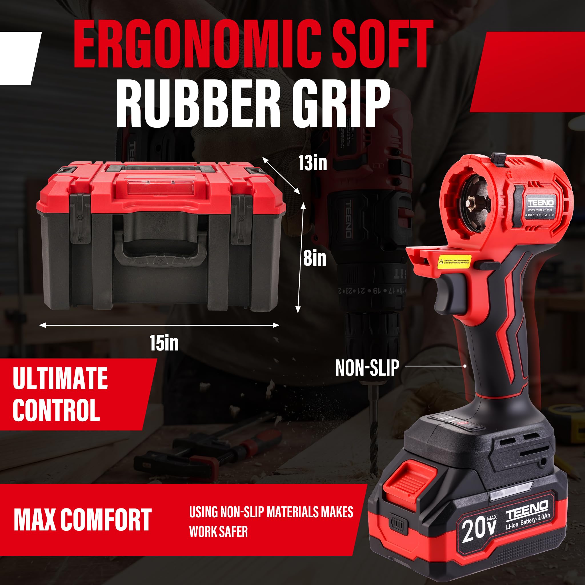 TEENO Brushless Power Tool Com - Power Tools Combo Kits 评论和价格